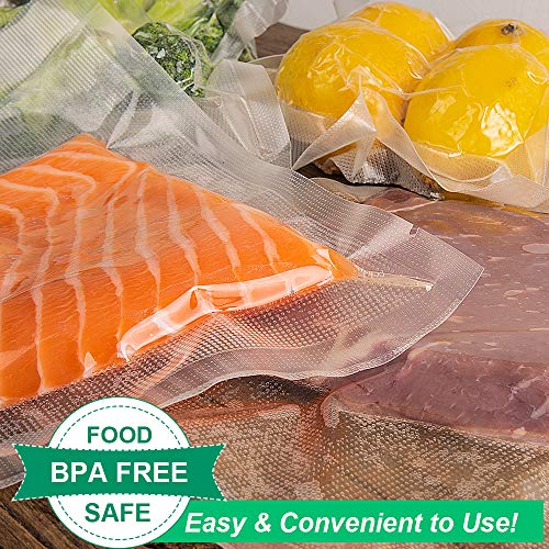6Pack Vacuum Sealer Rolls with 8"&11"x20' 3 Each