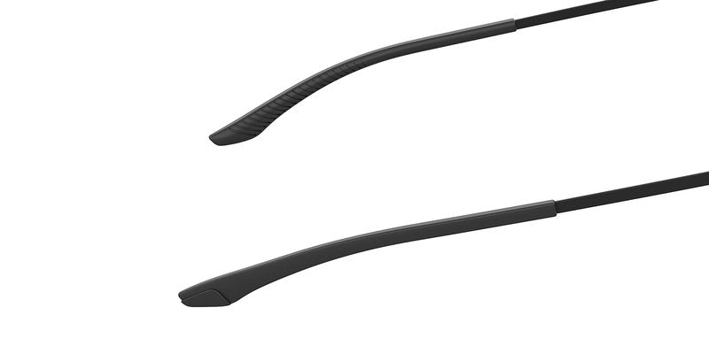 UA Unisex UA Instinct Sunglasses, Matte Black Frame w/ Gray Lenses