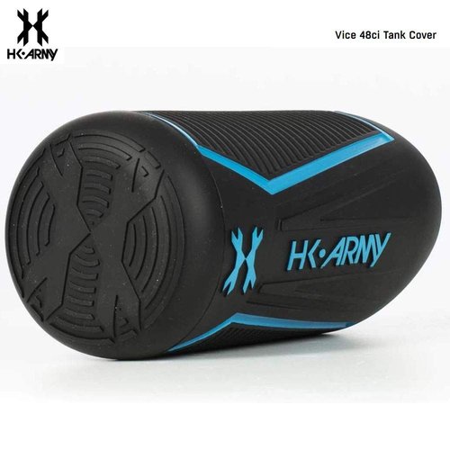 HK Army 48/3000 Vice Paintball Tank Cover - Black/Blue