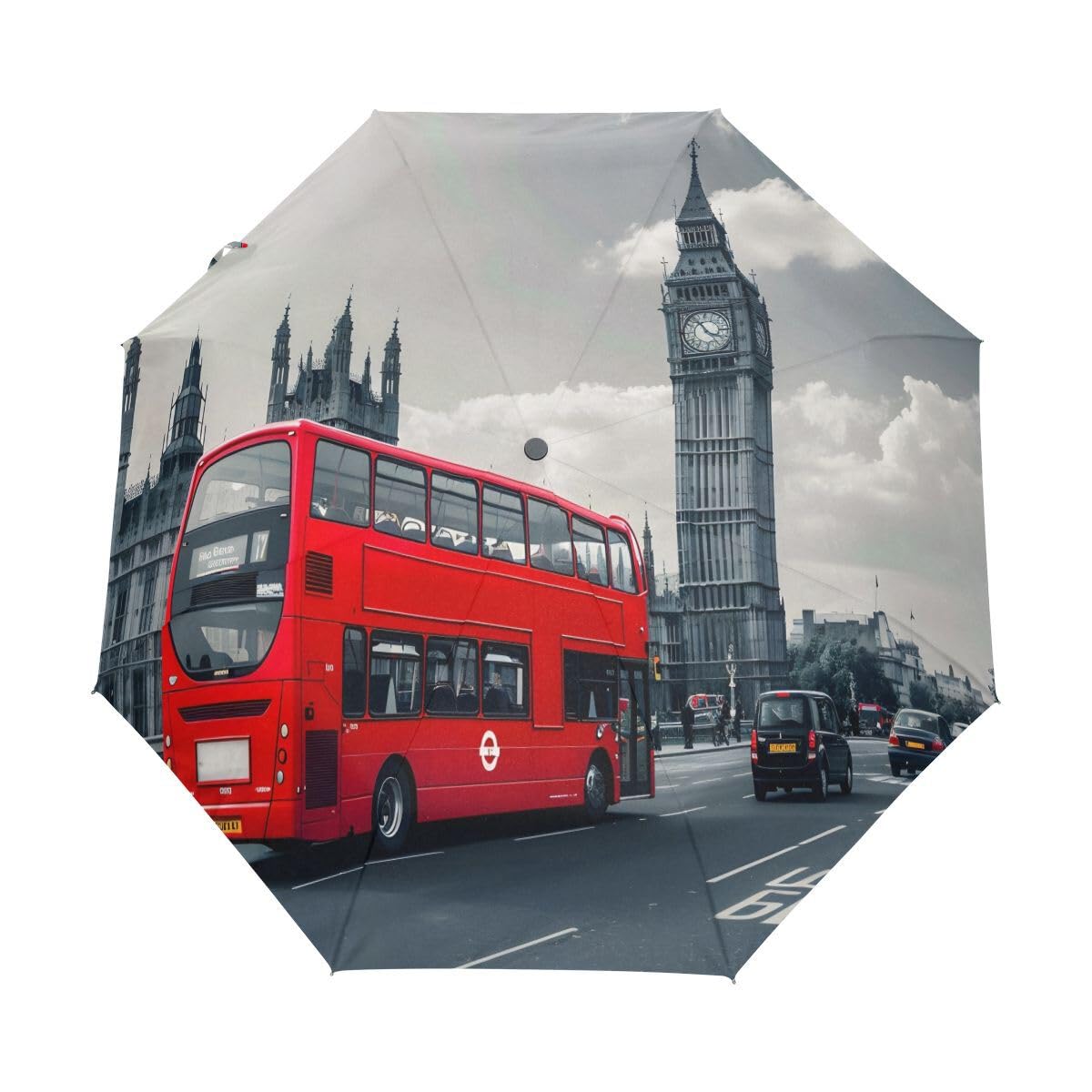 FORMRS Compact Travel Umbrella London The UK Auto Open Close Umbrella Windproof Anti-UV