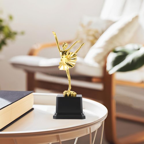 Tofficu Dance Competition Trophy Ballet Students Personalized Ballet Dance Trophy Award Girls Engraving Dance Competitions