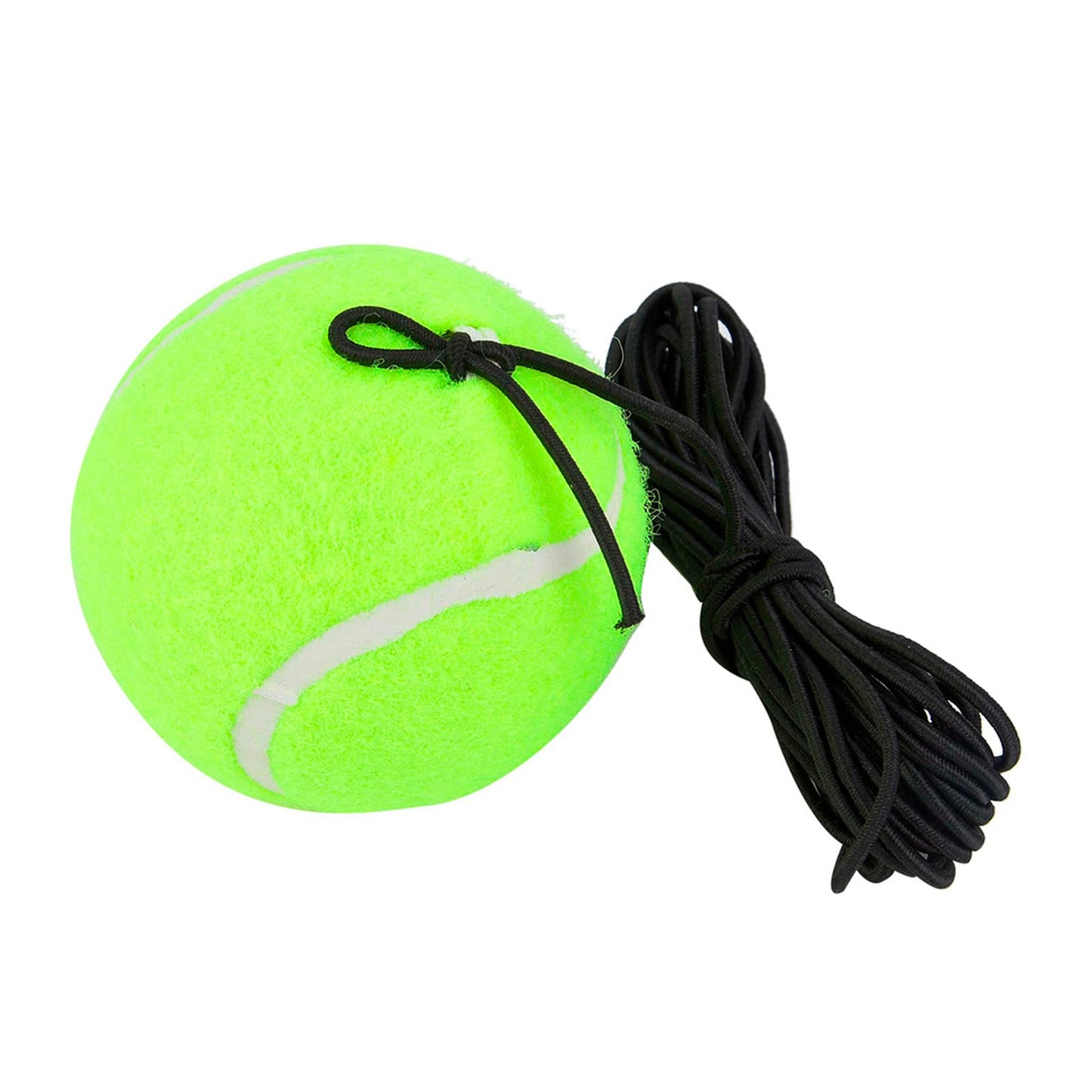 Training Tennis Ball, Elastic Rubber Band Totem Replacement with Wire for Practice Trainer String Balls Balloon Marking Stopping in Garage Tether Refill on a The Parking
