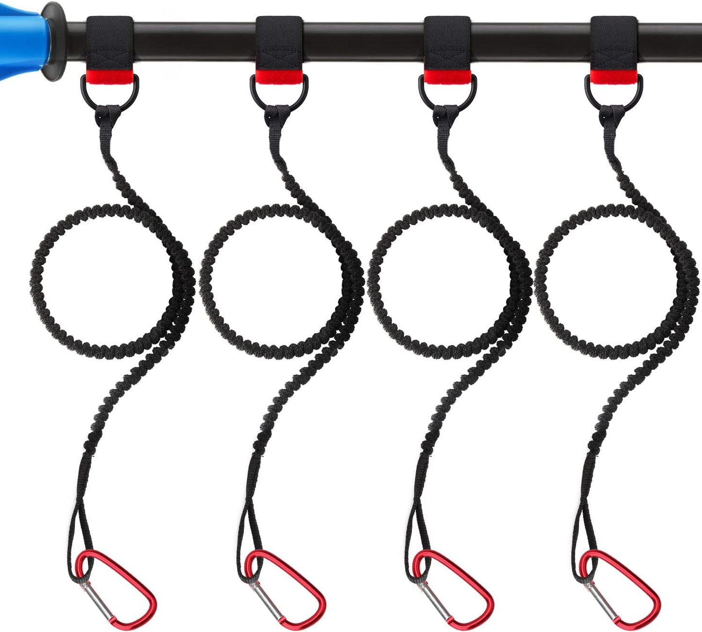 Skiennix Paddle Leash - Innovative Gel Grip Rod Holder for Kayaking & Canoeing | Durable Bungee Design
