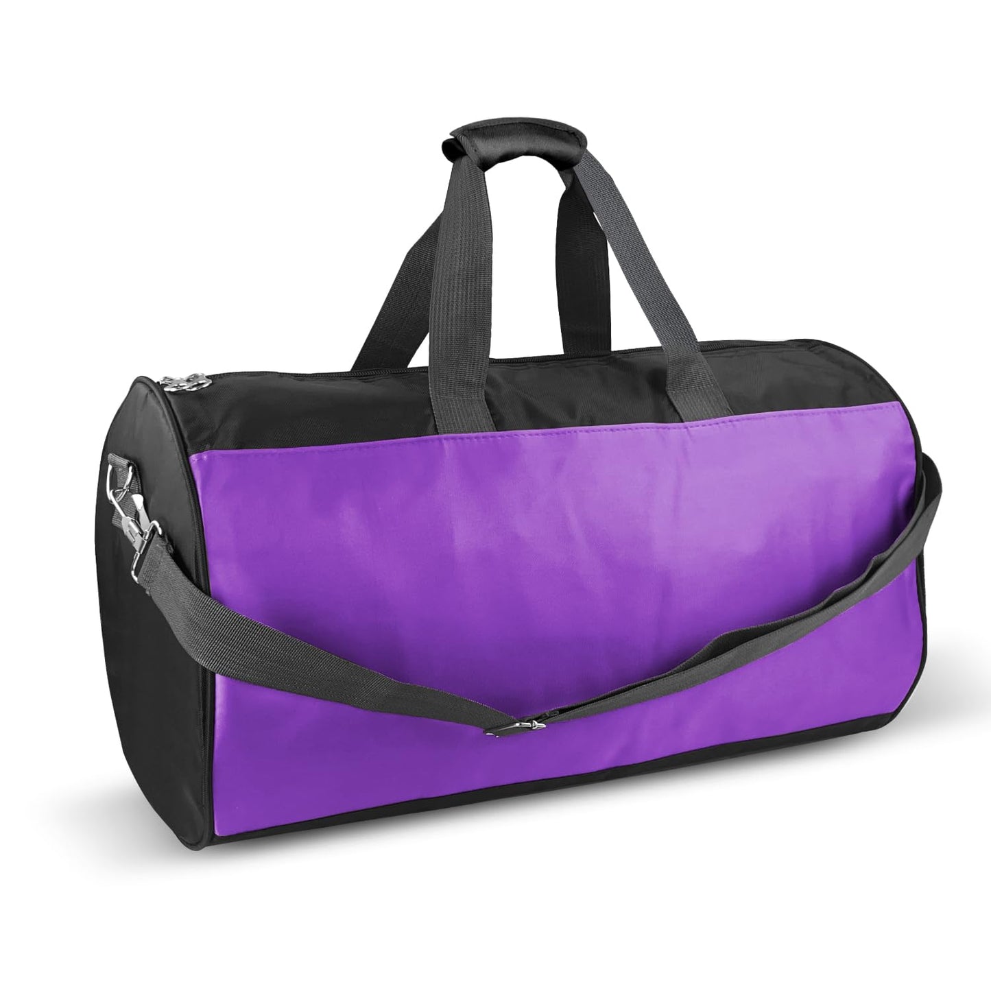 C&F BOGMOST Small Travel Duffel Bag Foldable Waterproof Gym Bag for Gym Beach Swim Bag Men Women Duffle Bag Lightweight Oxford Cloth Sports Bag-Purple
