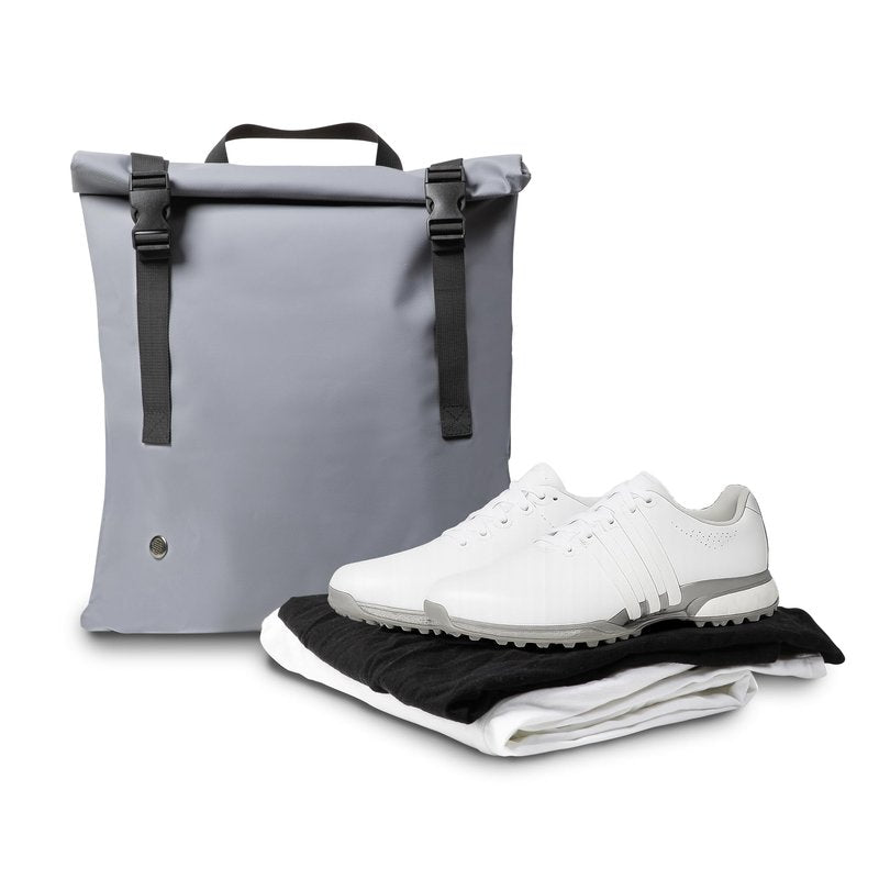 Premium Travel & Golf Shoe Bag – Water-Resistant TPU Cleat Bag for Men’s Golf Shoes (Up to Size 14) | Washable, Vented, Lightweight Shoe Organizer for Sports, Gym & Travel