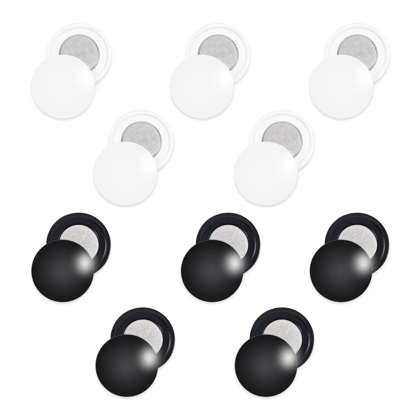 10 Pairs Magnetic Race Bib Clips, Marathon Race Number Buckle Running Bib Magnets Racing Bib Fixing Clips Bib Snaps Bib Pins for Runners Field Triathlon Cycling Competition