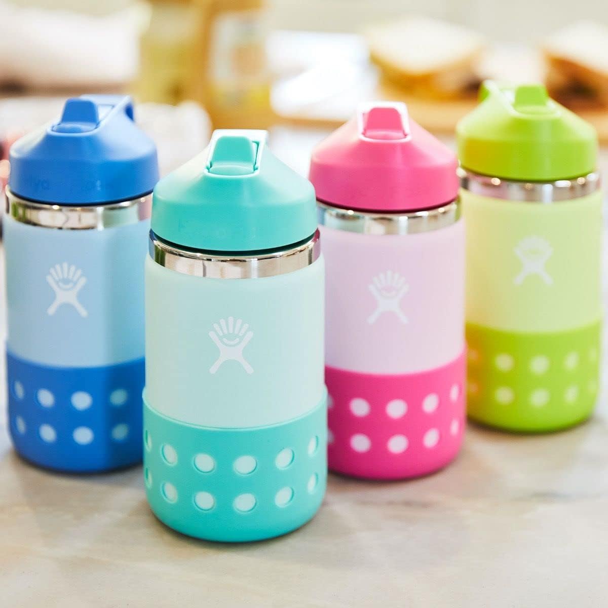 Skiennix Kids Wide Mouth Straw Lid - 13 Oz Durable Boot for Easy Drinking and Fun
