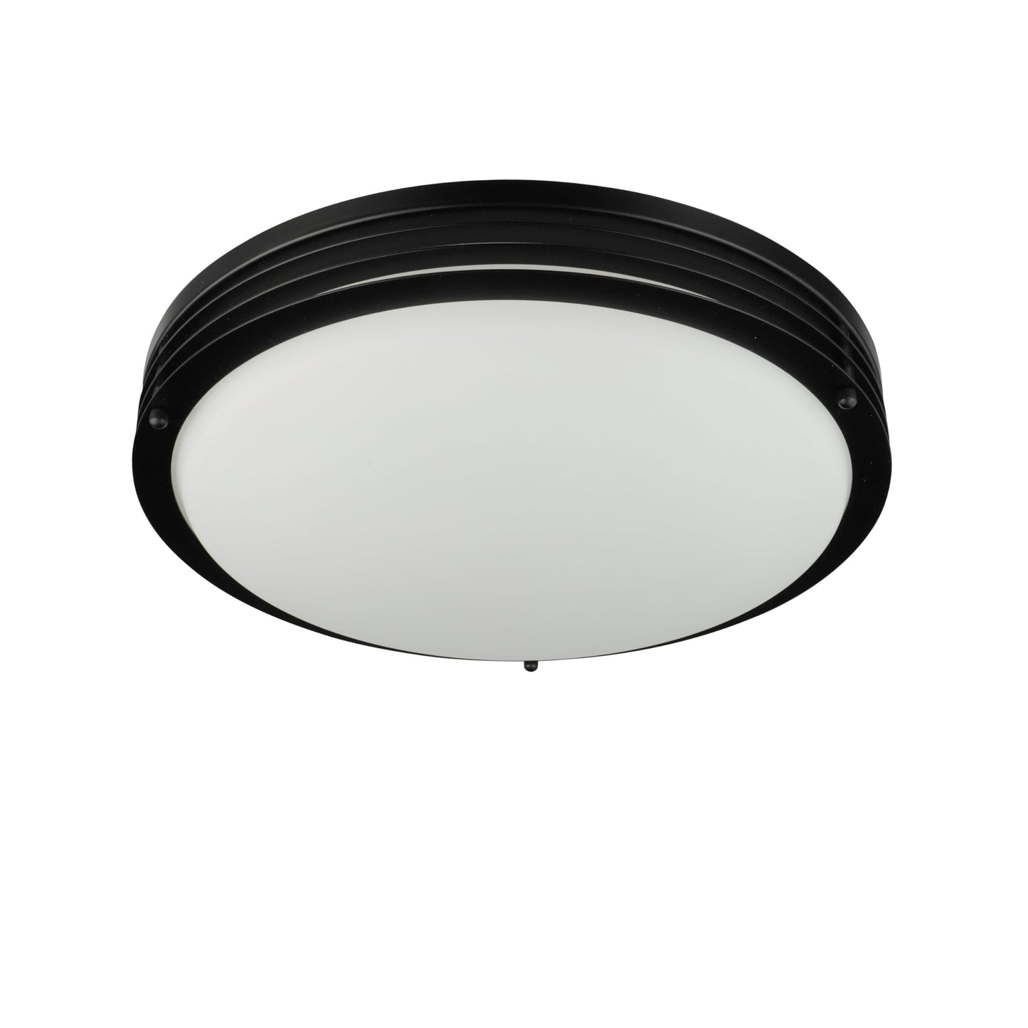 Good Earth Lighting Majestic 14-in LED Ceiling Fixture, 1700 Lumens, Dimmable, Matte Black