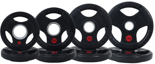 BalanceFrom Cast Iron Olympic 2-Inch Plate Weight Plate for Strength Training and Weightlifting, Multiple Packages 2INRC-85SET