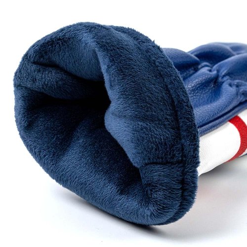 GOOACTION USA Eagle Golf Hybrid Headcover, American Stars Stripes Flag & Eagle Pattern Leather Protector | Waterproof & Universal Fit for On-Course Luck & Defense