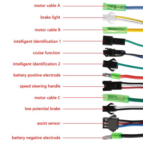 Honio Brushless Motor Controller, Scooter Motor Controller, 202g for Bicycle Accessory Electric Bicycle Bike Owners Electric Scooter Bike Accessory Bike Lover