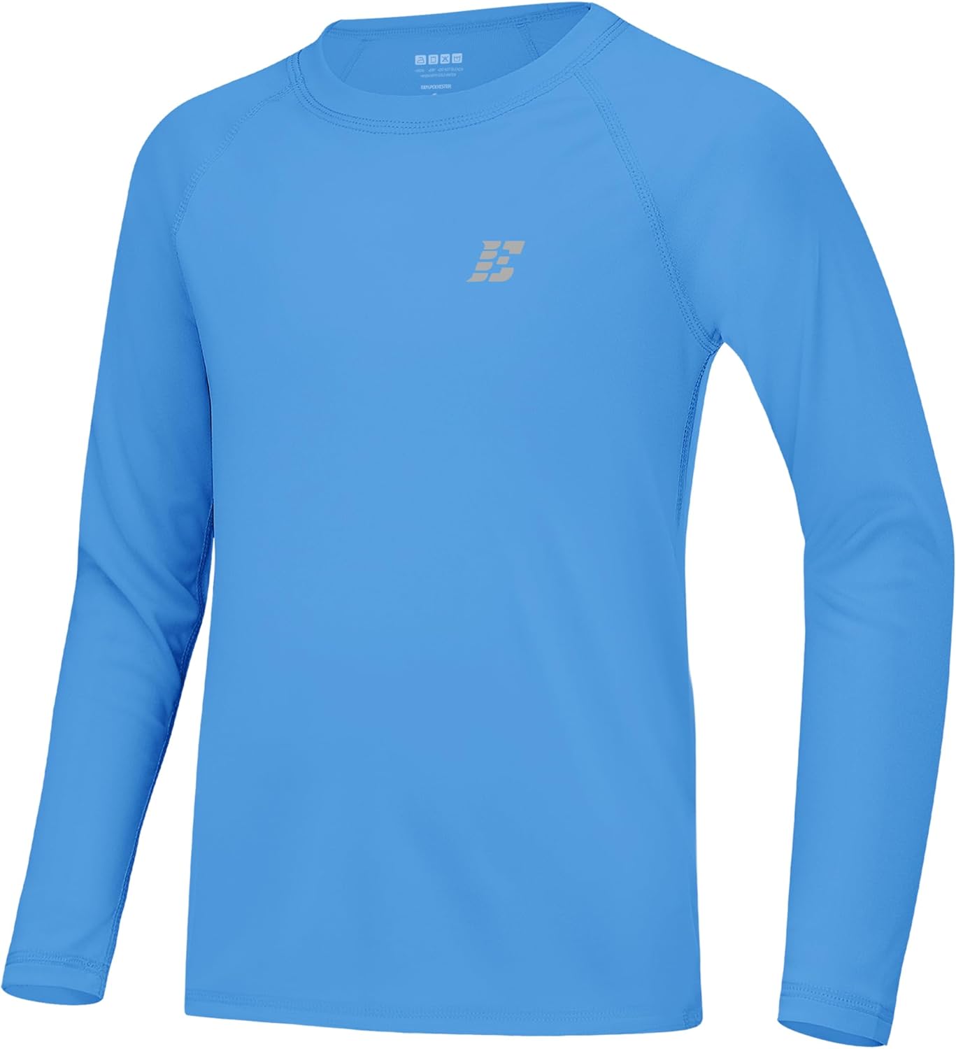 Skiennix UPF 50+ Boys Swim Shirt - Long Sleeve Rash Guard for UV Sun Protection | Ideal for Beach & Water Activities