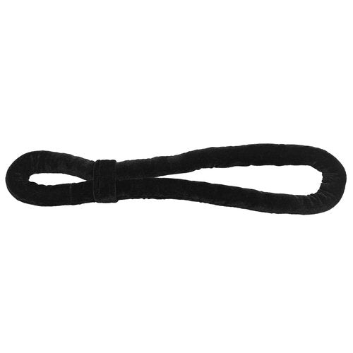 PRIOR FITNESS Lyra Aerial Hoop Hand Loop Strap noose for Yoga Aerial Acrobatics Strength Training Aerial Accessories Lyra Strap(Black)