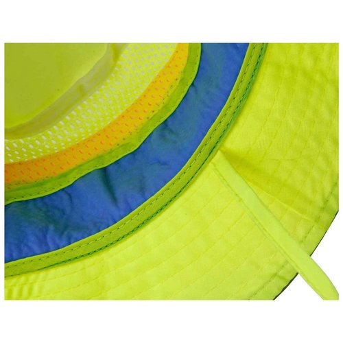Ergodyne Mens Hi-vis Ranger Sun Hat - Pva Tools, Factory, Large-X-Large US