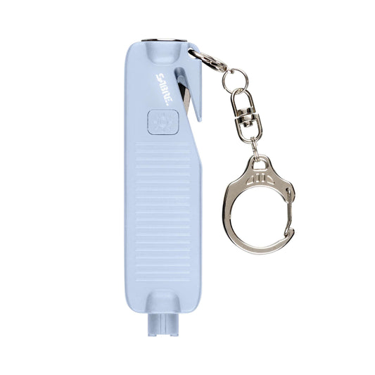 Sabre Safe Escape™ 3-in-1 Car Escape Tool for Car Safety with Spring-Loaded Window Breaker, No Swing Required, Seat Belt Cutter, LED Flashlight, Compact Auto Safety Tool for Emergencies