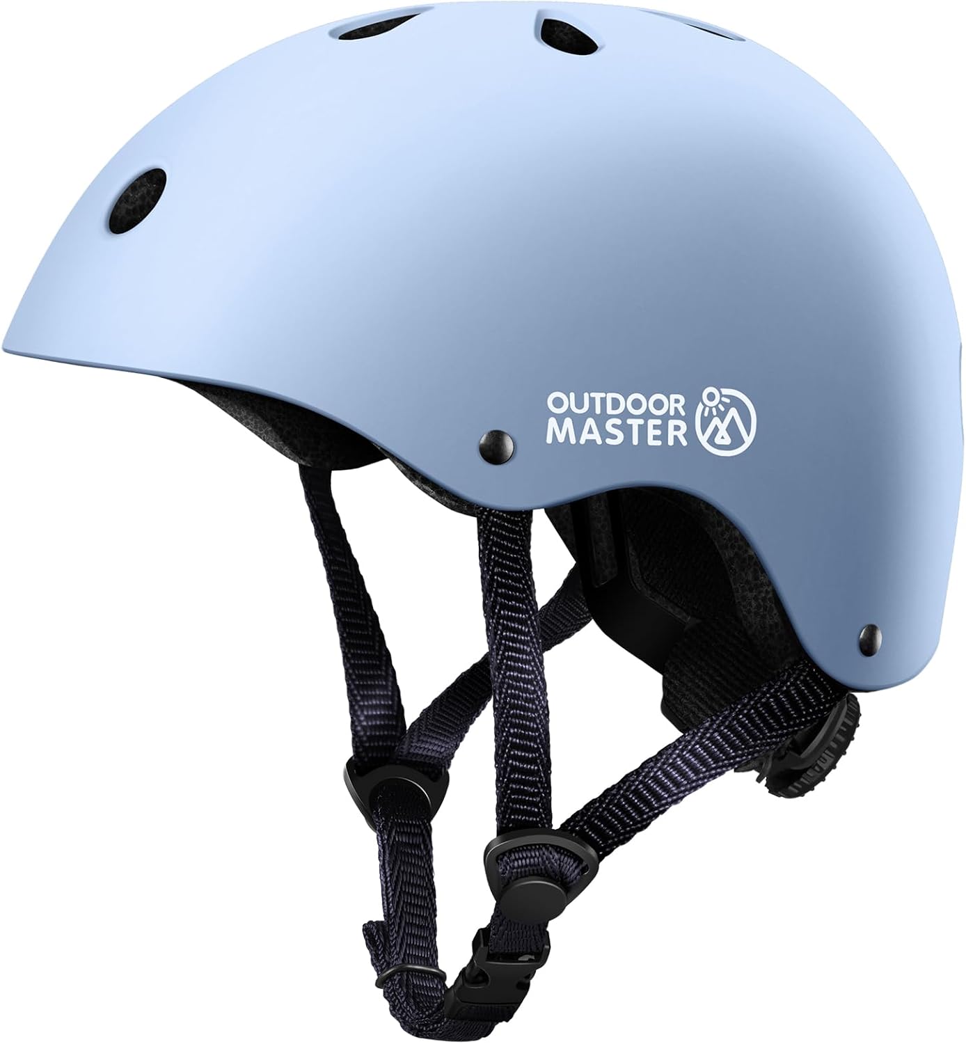 OutdoorMaster Youth Bike Helmet - Adjustable Multi-Sports Skateboard Protection | Removable Liners for Kids