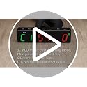 Portable Workout Timer with Strong Magnet - 7-Inch Black