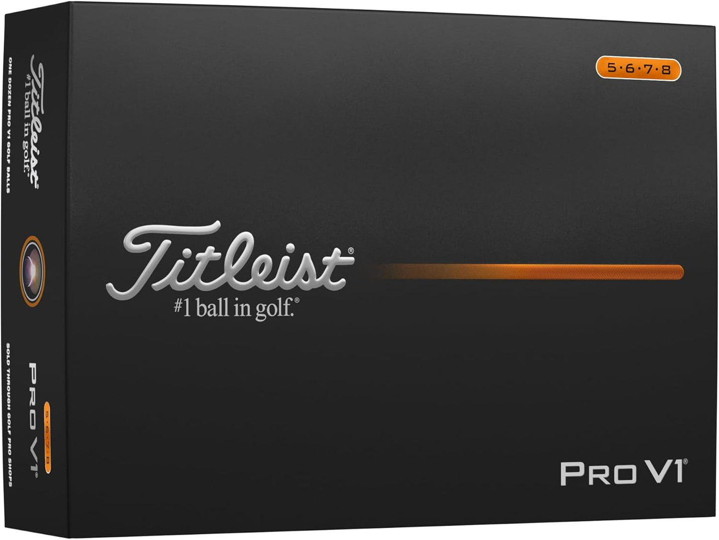 Titleist Pro V1 Golf Balls - Premium Performance & Control | 12 Count Pack
