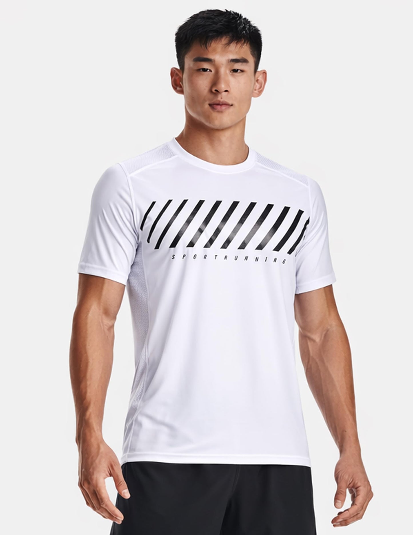 5 Pack Men’s Active Quick Dry Crew Neck T Shirts | Athletic Running Gym Workout Short Sleeve Tee Tops Bulk (Set 2, X-Large)