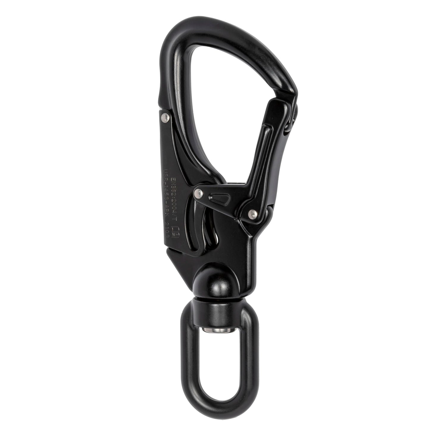 ProClimb Forged Aluminum Carabiner Snaphook | Perfect for Rock Climbing, Arborists, Fire Fighters, Rescue Ops