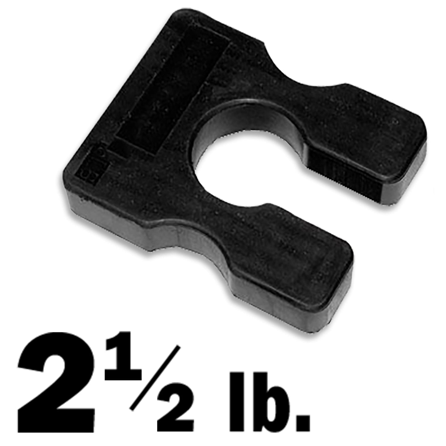 Body-Solid 2.5 lb Weight Stack Adapter Plate (WSA2.5). Use only Weight Stacks