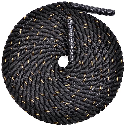 Battle Rope 1.5 Inch Diameter - 30 FT Heavy Workout Rope