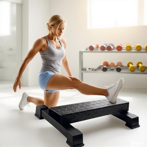 Steel Calf Raise Block – Heavy Duty Calf Stretch Platform for Seated & Standing Calf Raises, Calf Extension, Dumbbell Calf Raise & Leg Strength Training Equipment for Home Gym (4.61)