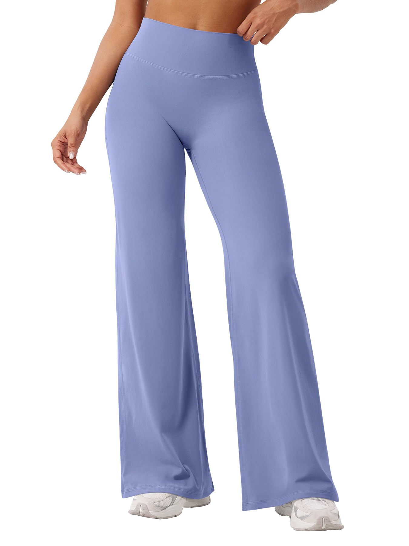 YEOREO Workout Women Straight Leggings 31.5" Eddiy Yoga Pants Ocean Blue XL