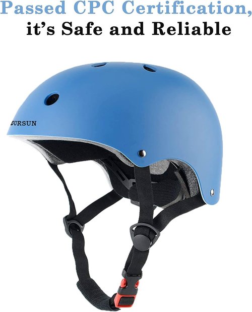 BURSUN Kids Bike Helmet - Adjustable & Ventilated Multi-Sport Safety Gear for Ages 2-14 | Boys & Girls