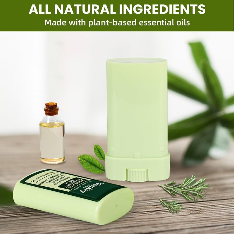 WestKey Labs Mosquito Repellent Balm Stick – 3-Pack (0.5oz Each) – DEET-Free, Plant-Based Bug Repellent for Kids & Adults – Natural Protection, Travel-Friendly, Safe for Outdoor Use