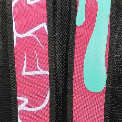 Godzilla Large Graphic Pink Backpack with Laptop Sleeve - Bioworld