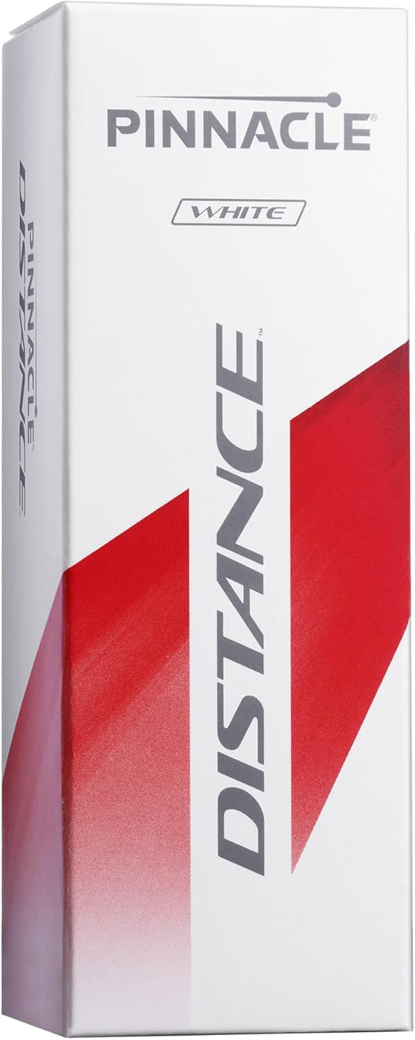 Pinnacle Distance 15-Ball Golf Balls - Enhanced Performance for Longer Drives