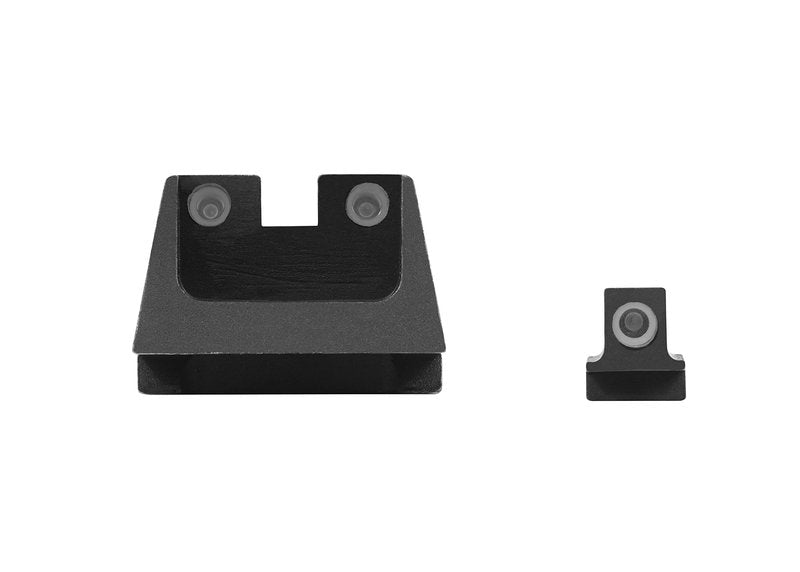 Meprolight Tru-Dot para LDA Pre-2007 Green/Green Fixed Pistol Sight Set (0118013101)