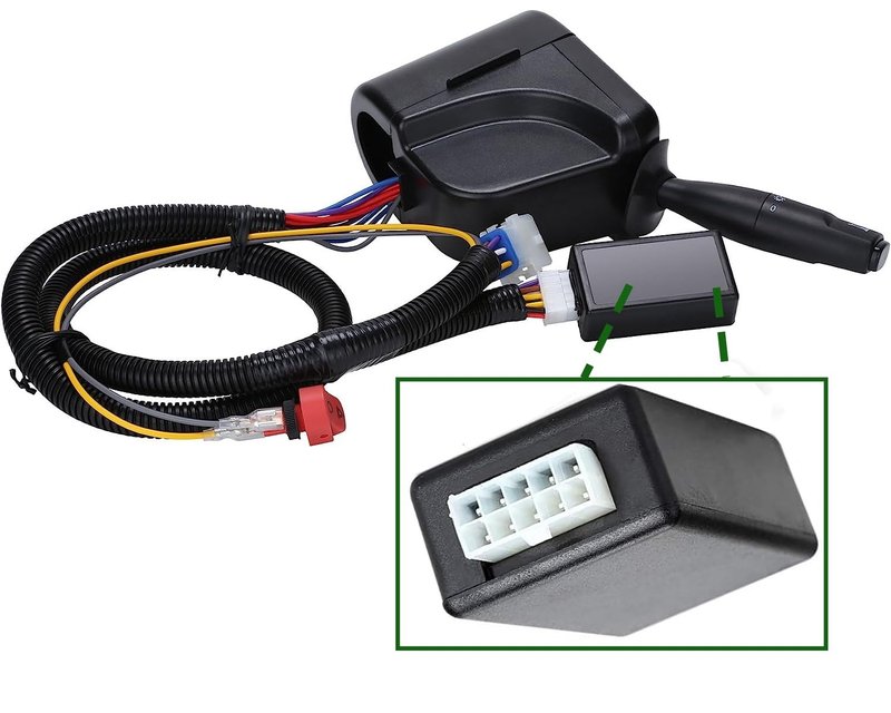 Golf Cart Light Control Box, Relay for Universa Yamaha Club Car EZGO Cartsl Deluxe Light Upgrade Kit