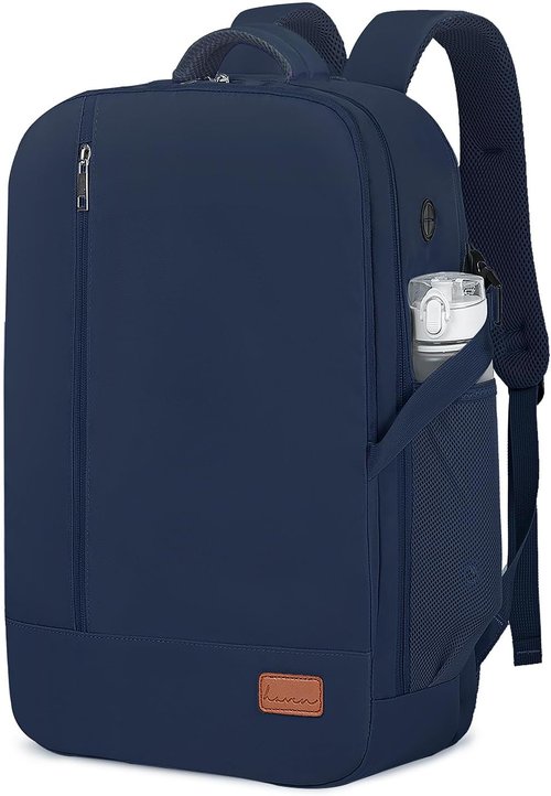 Lossga Travel Backpack - Lightweight Water-Resistant Personal Item Bag | 18x14x8 Inches, Approved for Flights