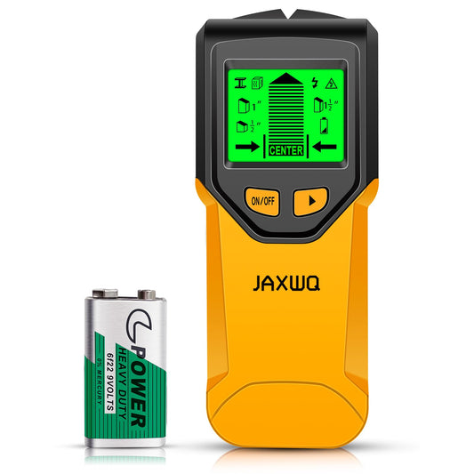 Stud Finder Wall Scanner - 5 in 1 Stud Detector with Intelligent Microprocessor chip and HD LCD Display, Stud Sensor Beam Finders for the Center and Edge of Wood AC Wire Metal Studs Joist Pipe