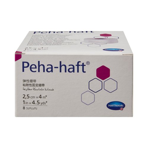 HARTMANN-CONCO Peha-Haft LF Adhesive Bandages (LF, 1"X4.5YDS ) 8 Each / box