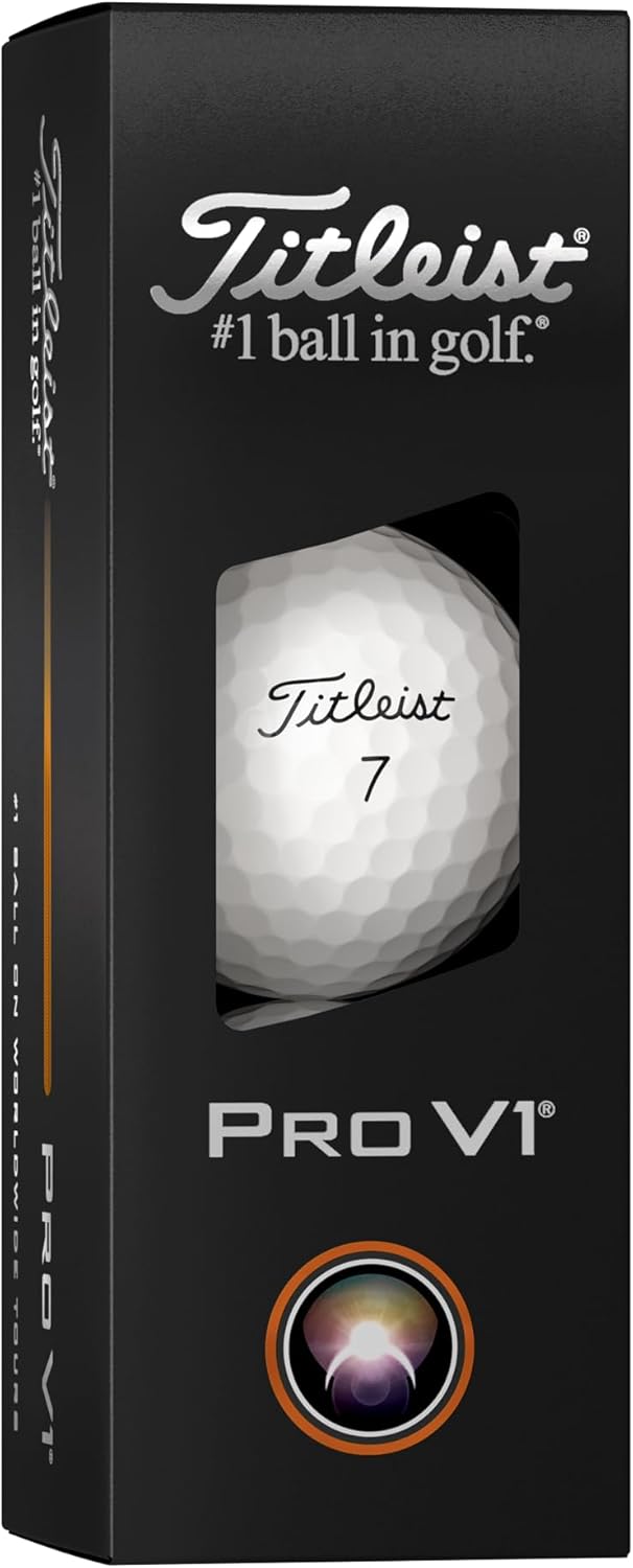 Titleist Pro V1 Golf Balls - Premium Performance & Control | 12 Count Pack
