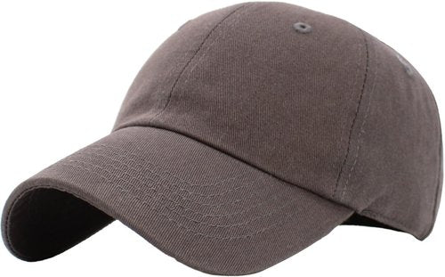 KBETHOS Classic Cotton Baseball Cap | Adjustable Low Crown Unisex Dad Hat - Versatile Style