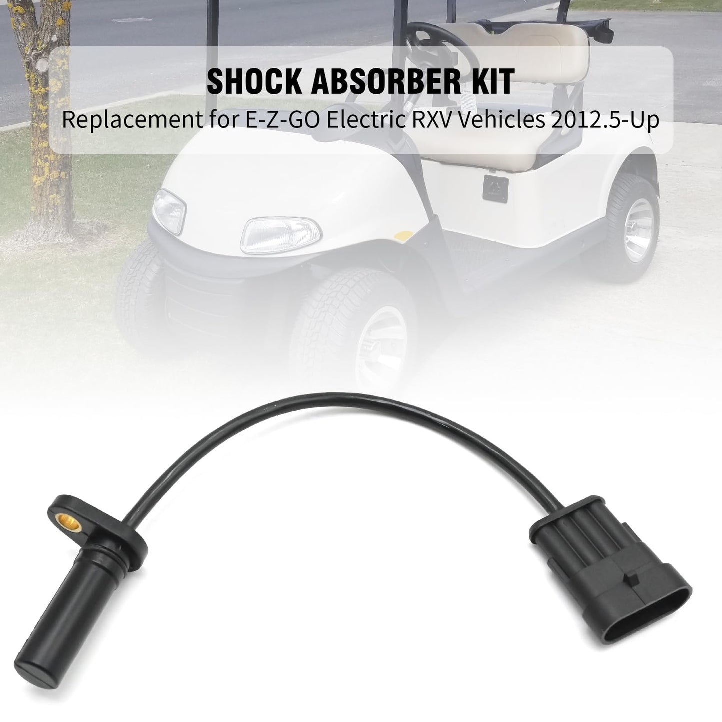 LIDSCURA 614252 Speed Sensor Kit，Replacement for E-Z-GO Electric RXV Vehicles 2012.5-Up