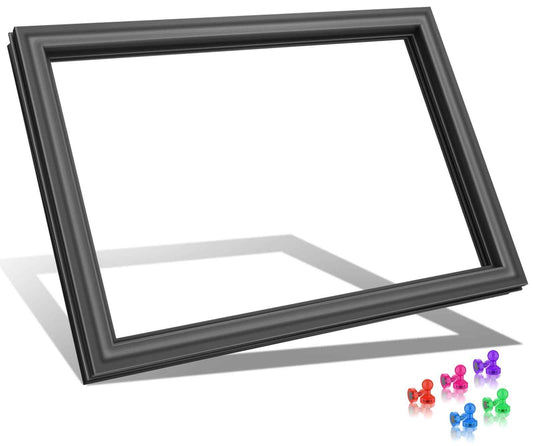 UPGRADED WPW10436250 W10436250 Freezer Door Gasket Compatible with Whirlpool Kenmore Amana KitchenAid Refrigerator Freezer Door Gasket W10130587 W10130589 W10164037 67003555 Freezer Door Seal, Black