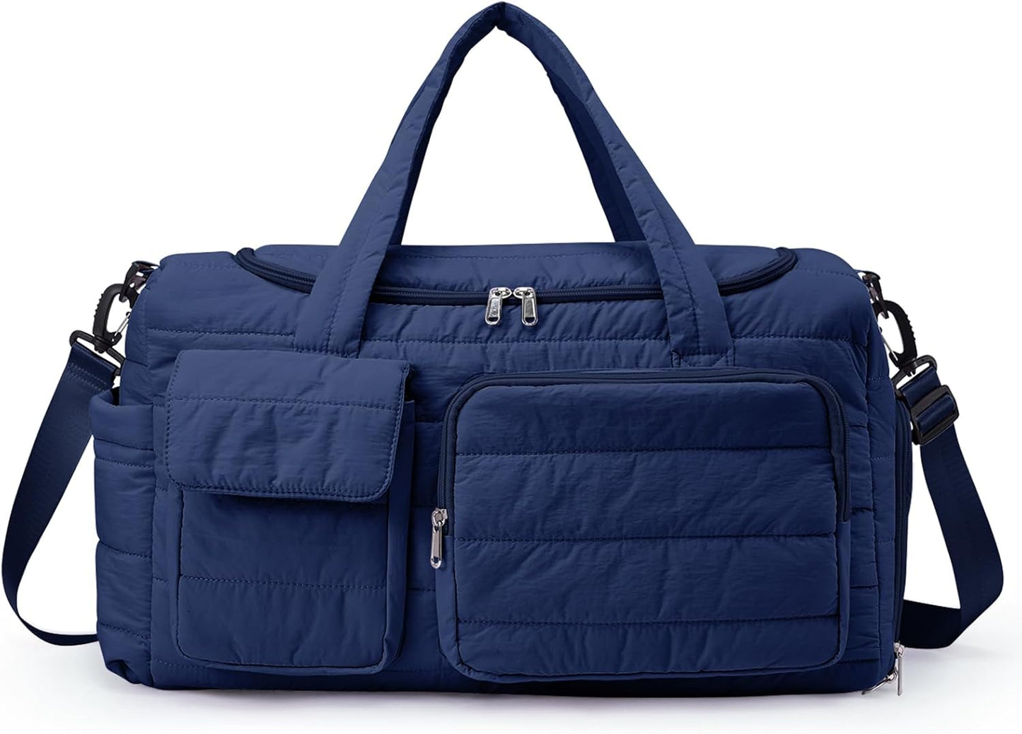 Skiennix Small Gym Bag - Women's Travel Duffle with Shoe Compartment | Perfect Weekender Size