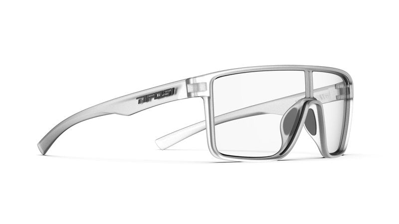 Tifosi Sanctum Glasses (Satin Clear, Clear Lens)