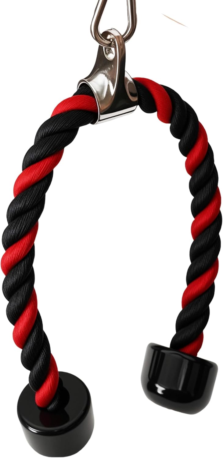 Skiennix Tricep Rope - Durable Nylon Cable Attachment for LAT Pulldown | Home Gym Fitness Accessory