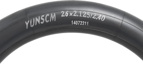 26-Inch Bike Tubes by [Brand Name] - 2-Pack Schrader Valve 48mm | Fits 26x2.125 to 26x2.40 Tires