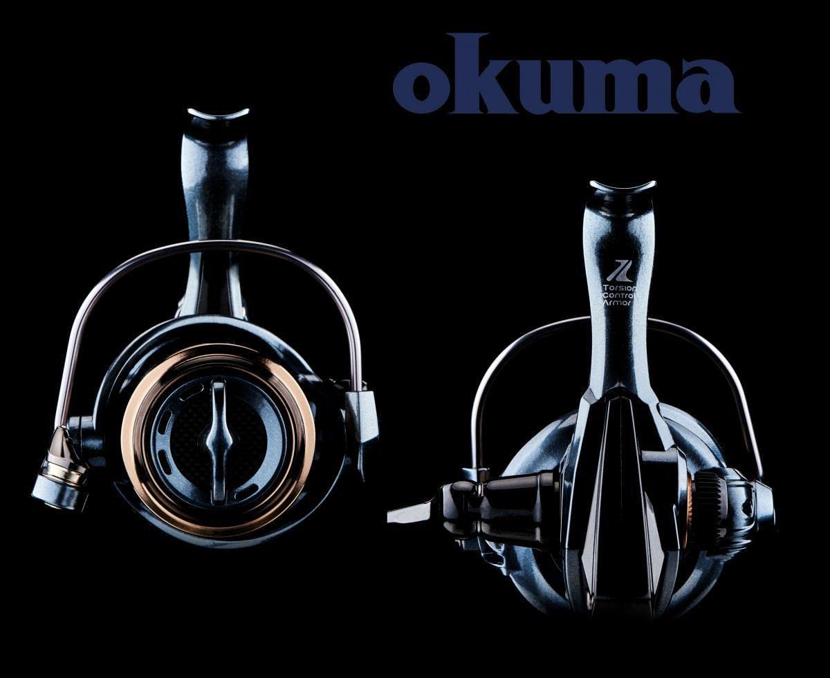 Okuma EPXT-40 Epixor XT Spinning Reel, 40, 5.0: 1 Gear Ratio, 30.10" Retrieve Rate, 22.10 lb Max Drag, Ambidextrous