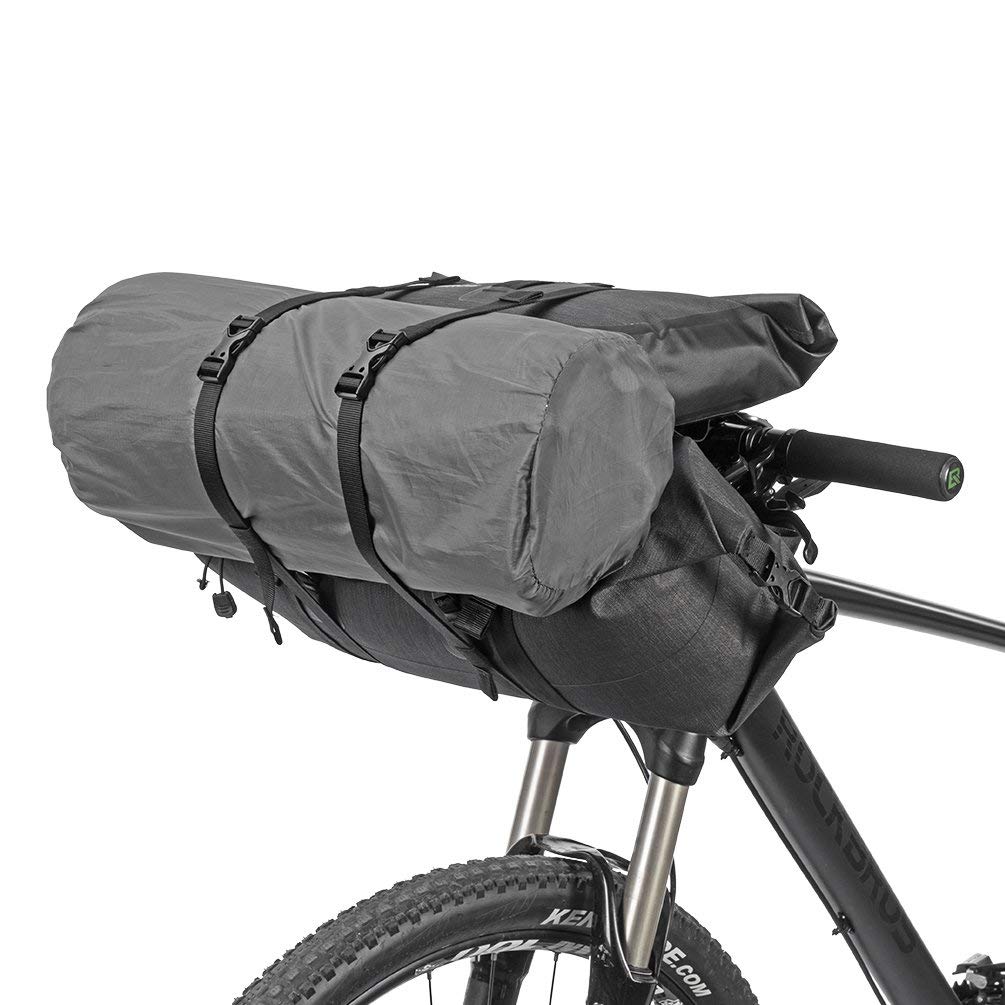 ROCKBROS Waterproof Handlebar Bags 12L-20L Bikepacking Bags Front 2 Dry Packs for MTB Road Bicycles Bikepacking Accessories