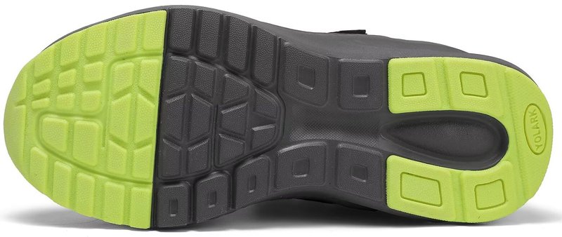 YOLARK Kids Sneakers for Boys Girls Running Tennis Shoes Non-Slip Hiking Walking Shoes Lightweight Breathable Sport Athletic（Grey Littler 13）