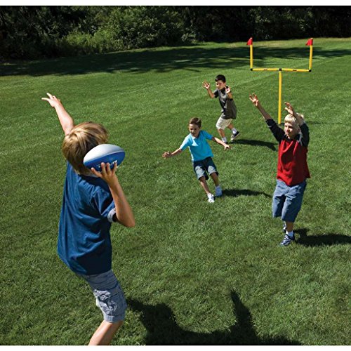 Youth Football Goal Post Set - Adjustable 4ft to 6ft, Easy Setup