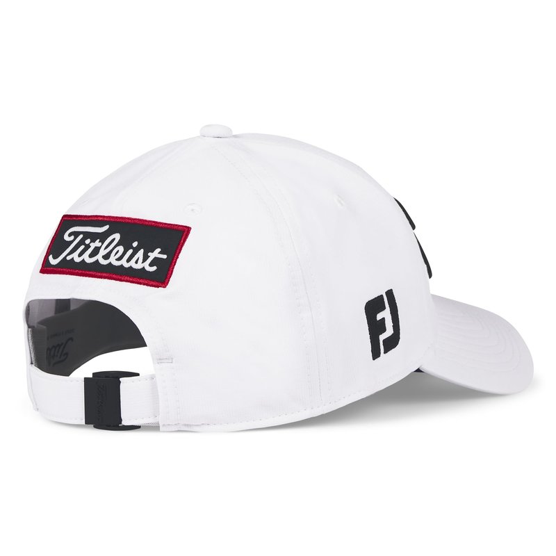 Titleist Tour Performance Golf Hat, White/Black